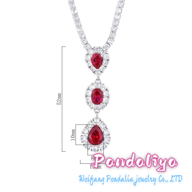 Gemstone necklace, with its fashionable design and versatile style, effortlessly complements various outfits, showcasing your fashion taste and personality!