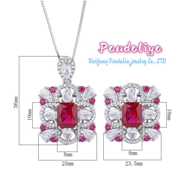 Rectangular gemstone jewelry set, meticulously designed, with dazzling colored gems shining brightly, showcasing a magnificent and colorful charm, capturing attention.