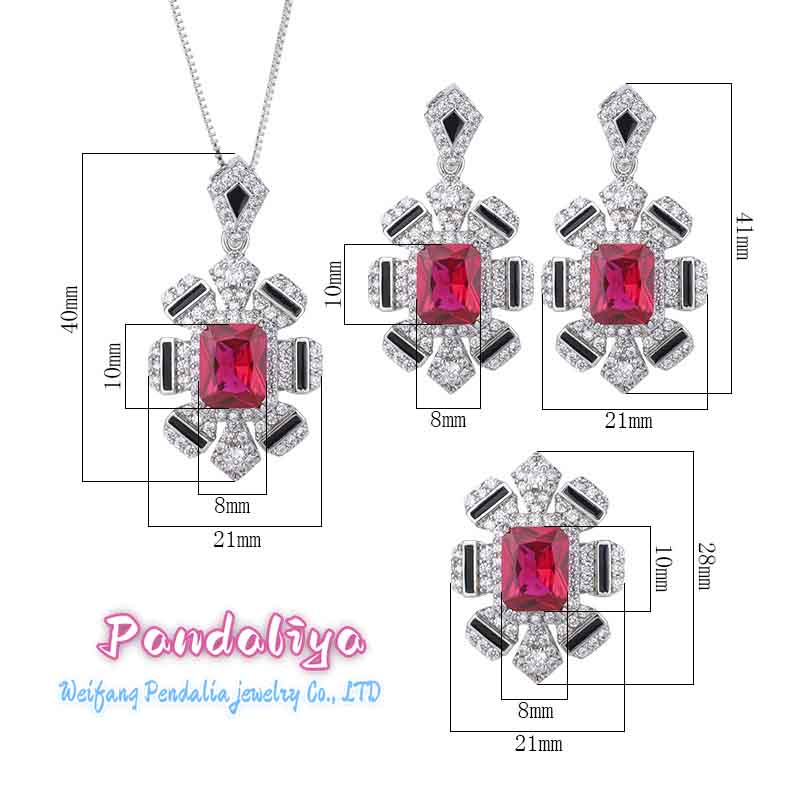 Imitation Gemstone Set: Retro design, light luxury temperament, dazzling colorful gems, showcasing unique charm, becoming the center of attention.