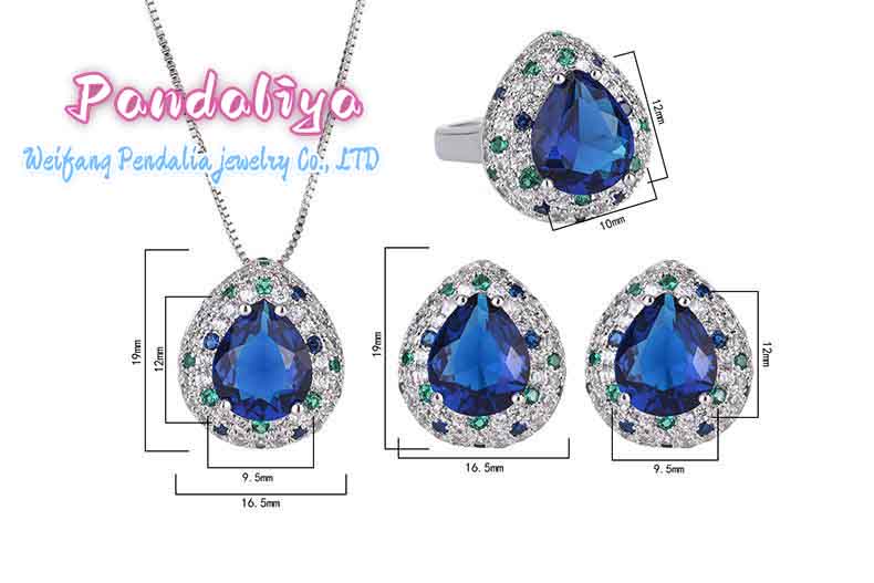 Elegant Tanzanite Set, paired with multicolored diamonds, exudes charming radiance, showcasing a luxurious aura, adding a highlight to your style!