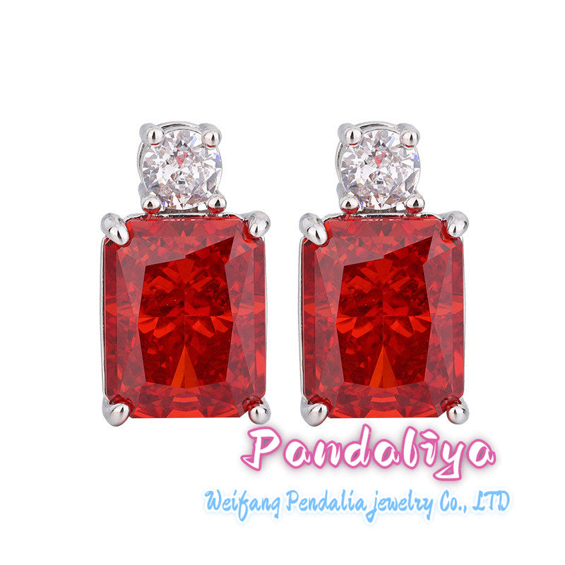 Red Jaspe Set: Magnificent Luxury Embedding, Shining like Stars, Emitting the Ultimate Radiance, Making You the Visual Focus.