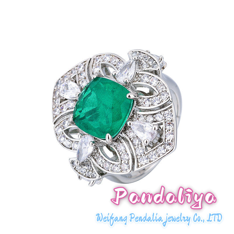 Colorful Gemstone Ring: Showcasing elegance and luxury without compromise!