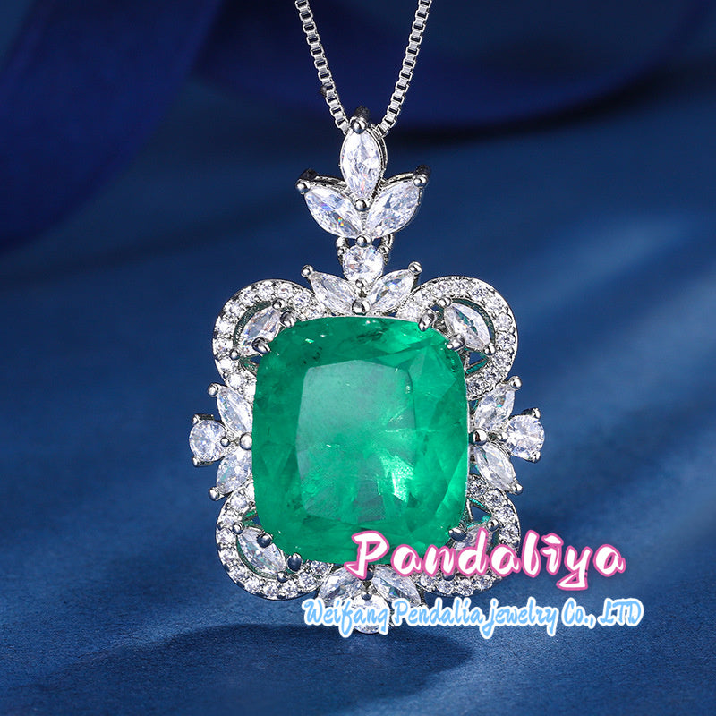 Sparkling with style and luxury, the simulated gemstone necklace is a perfect blend of fashion and extravagance!