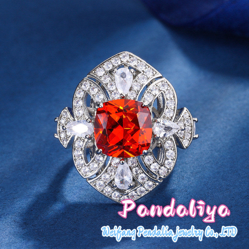 Colorful Gemstone Ring: Showcasing elegance and luxury without compromise!