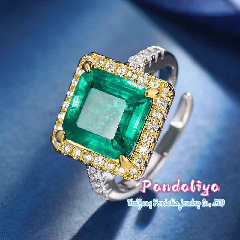 Colorful Gemstone Set, Princess Cut Design, a Timeless Classic, Showcasing Unparalleled Luxury and Charm, Captivating Hearts and Minds.