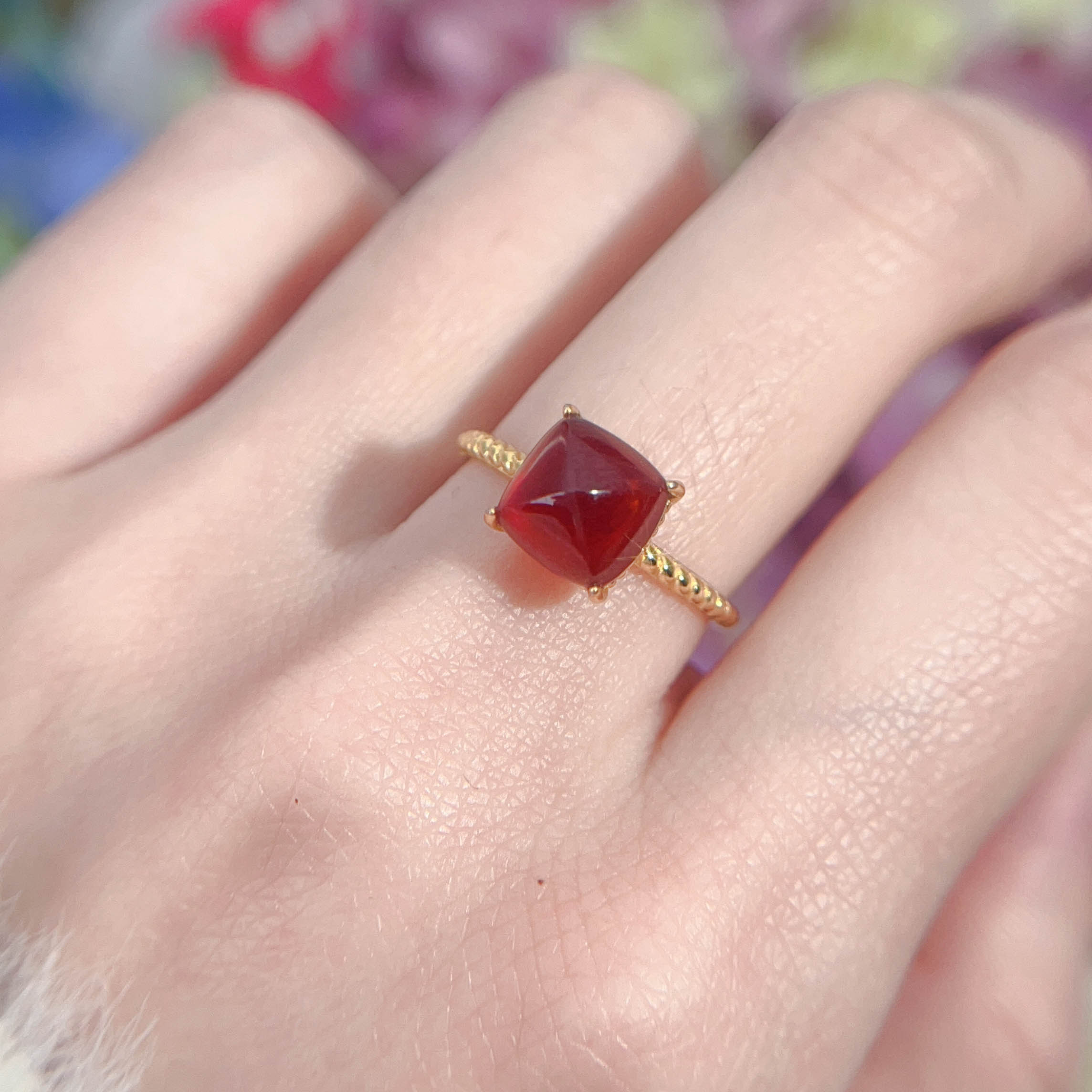 NO.24 [Customer wholesale price] S925 silver made natural gemstone ring,A total of 10 products, enough 10 or more to get 30% off