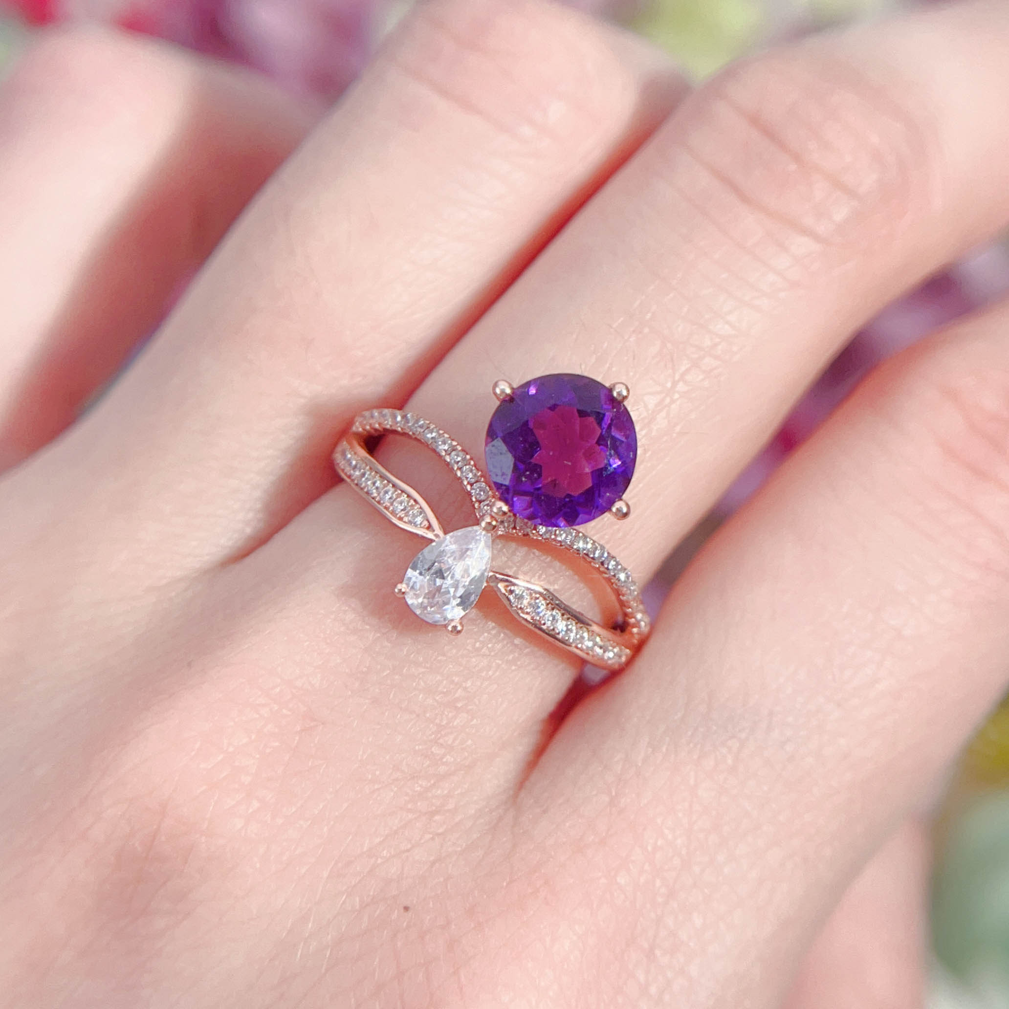 NO.28 [Customer wholesale price] S925 silver made natural gemstone ring,A total of 10 products, enough 10 or more to get 30% off