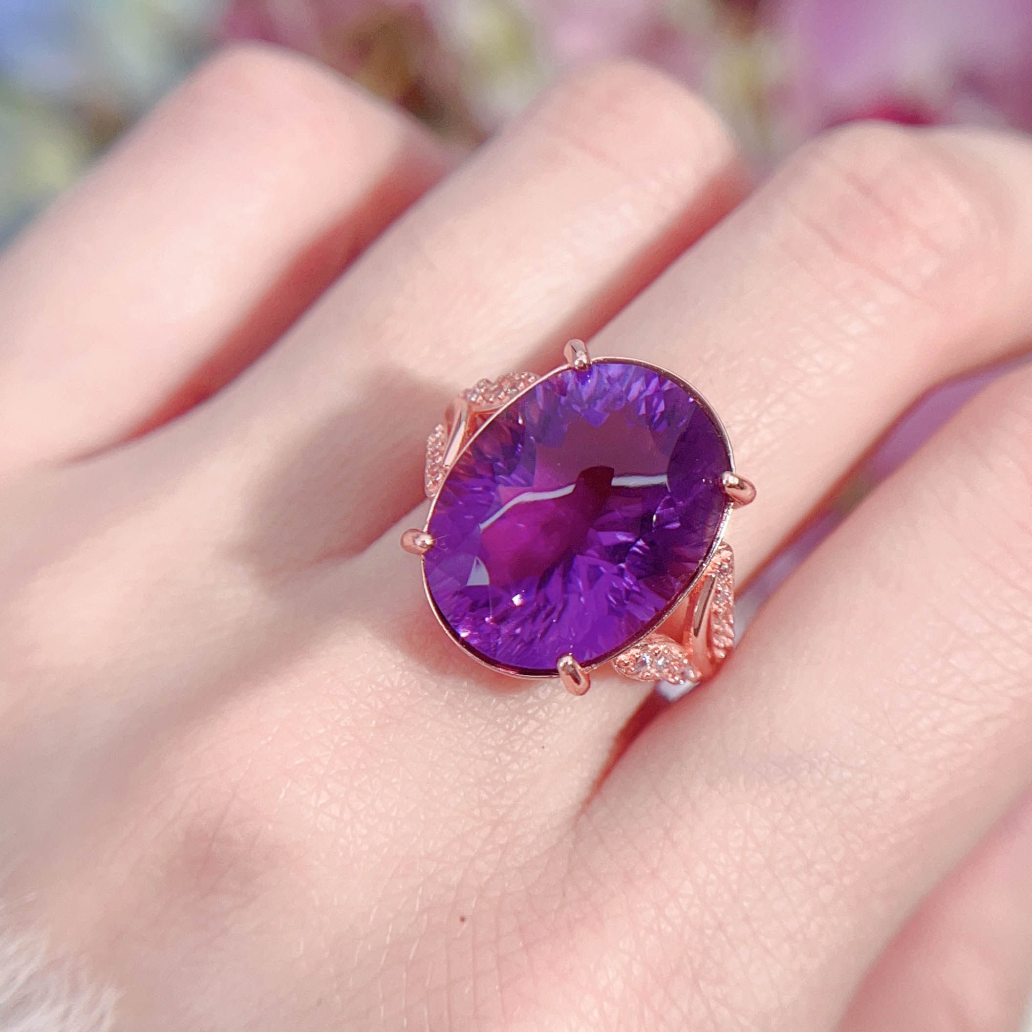 NO.11 [Customer wholesale price] S925 silver made natural gemstone ring,A total of 10 products, enough 10 or more to get 30% off