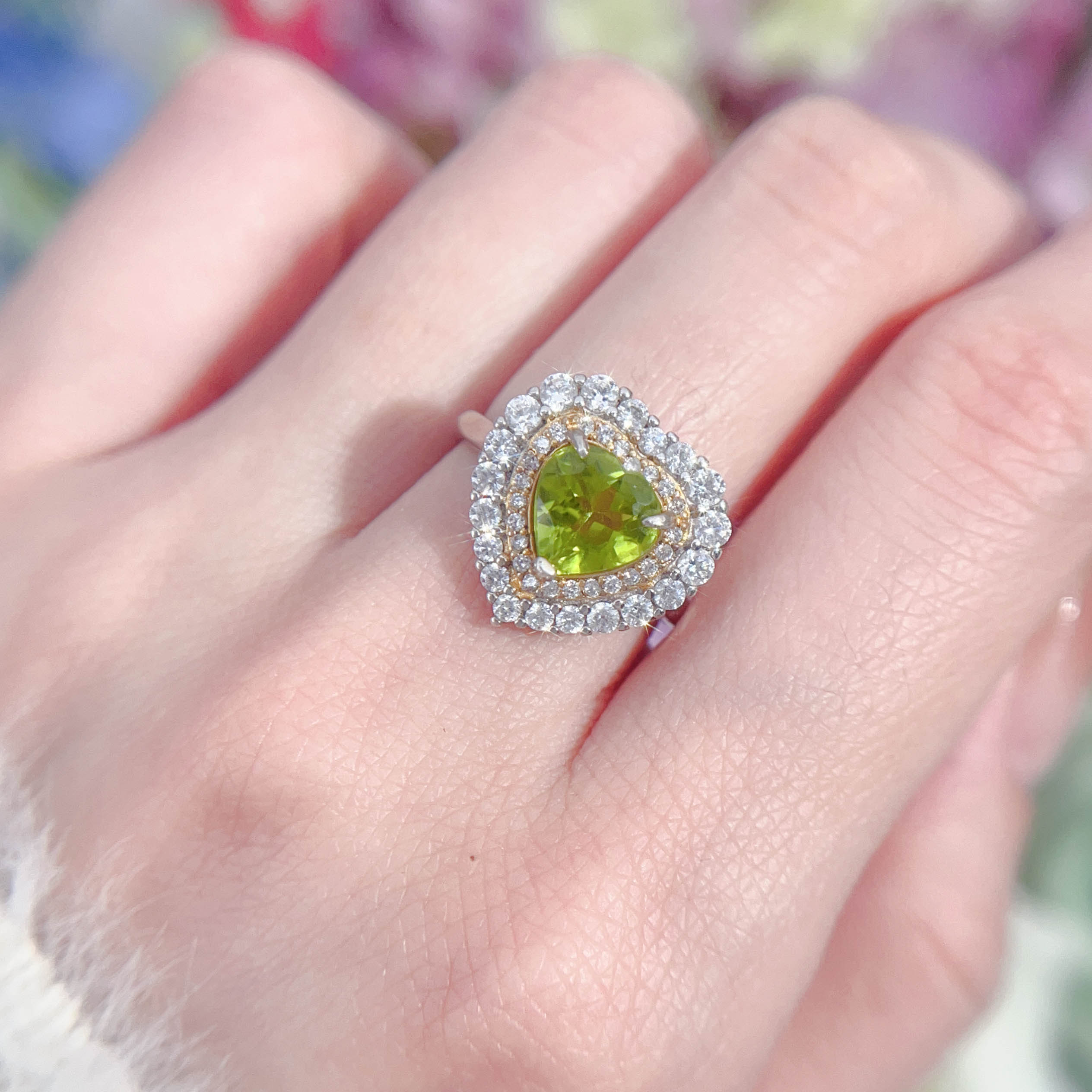 NO.8 [Customer wholesale price] S925 silver made natural gemstone ring,A total of 10 products, enough 10 or more to get 30% off