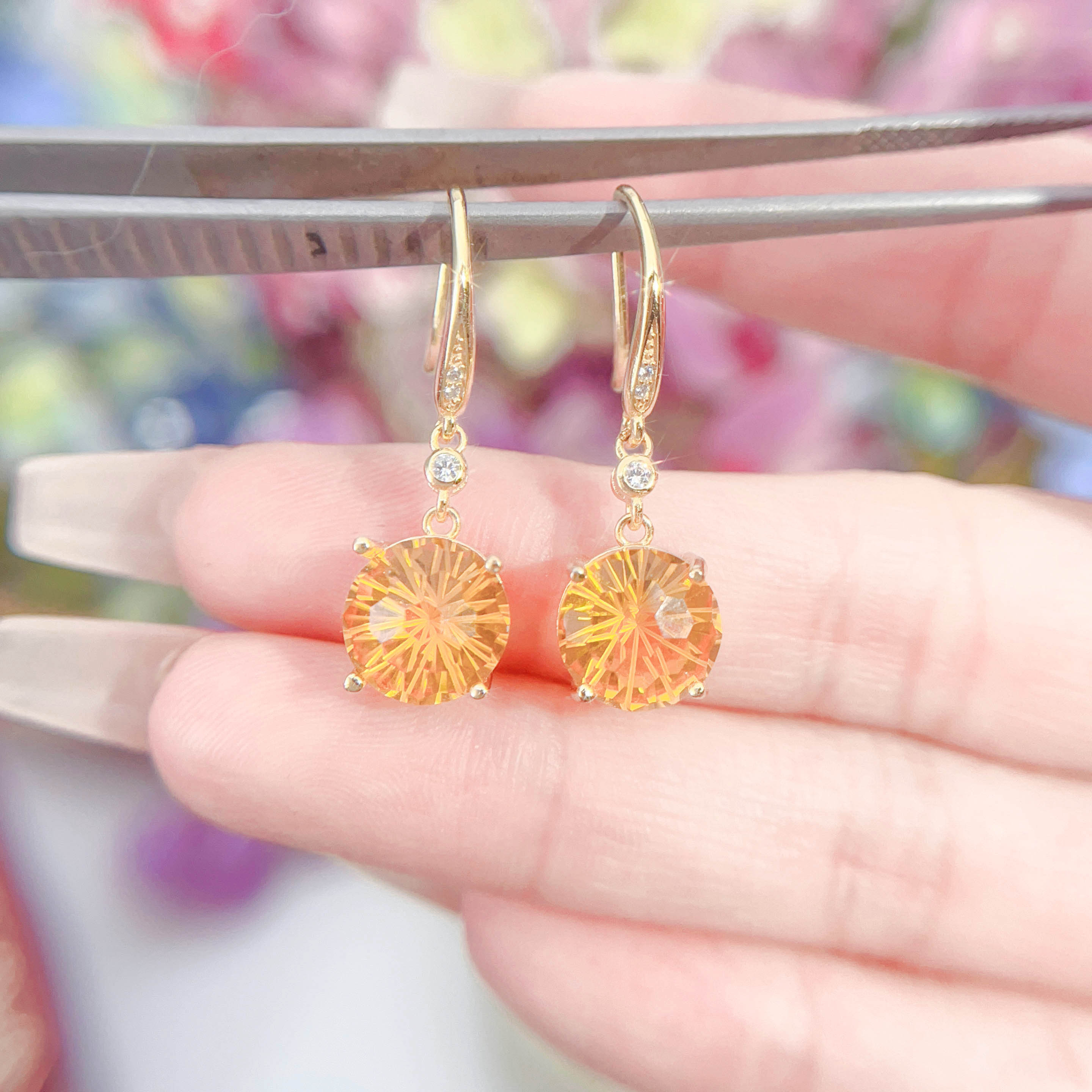 NO.1 [Customer wholesale price] S925 Silver natural Jewel earrings, a total of 29 products, buy more than 10 can get 30% discount