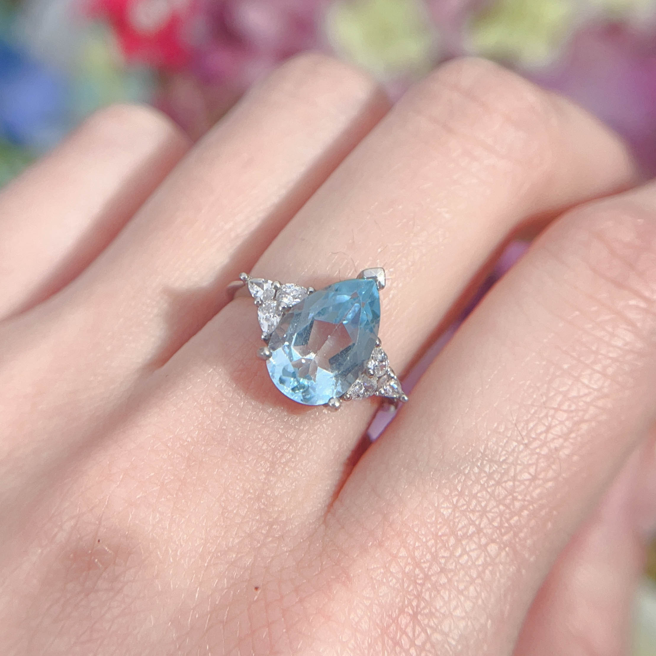 NO.25 [Customer wholesale price] S925 silver made natural gemstone ring,A total of 10 products, enough 10 or more to get 30% off