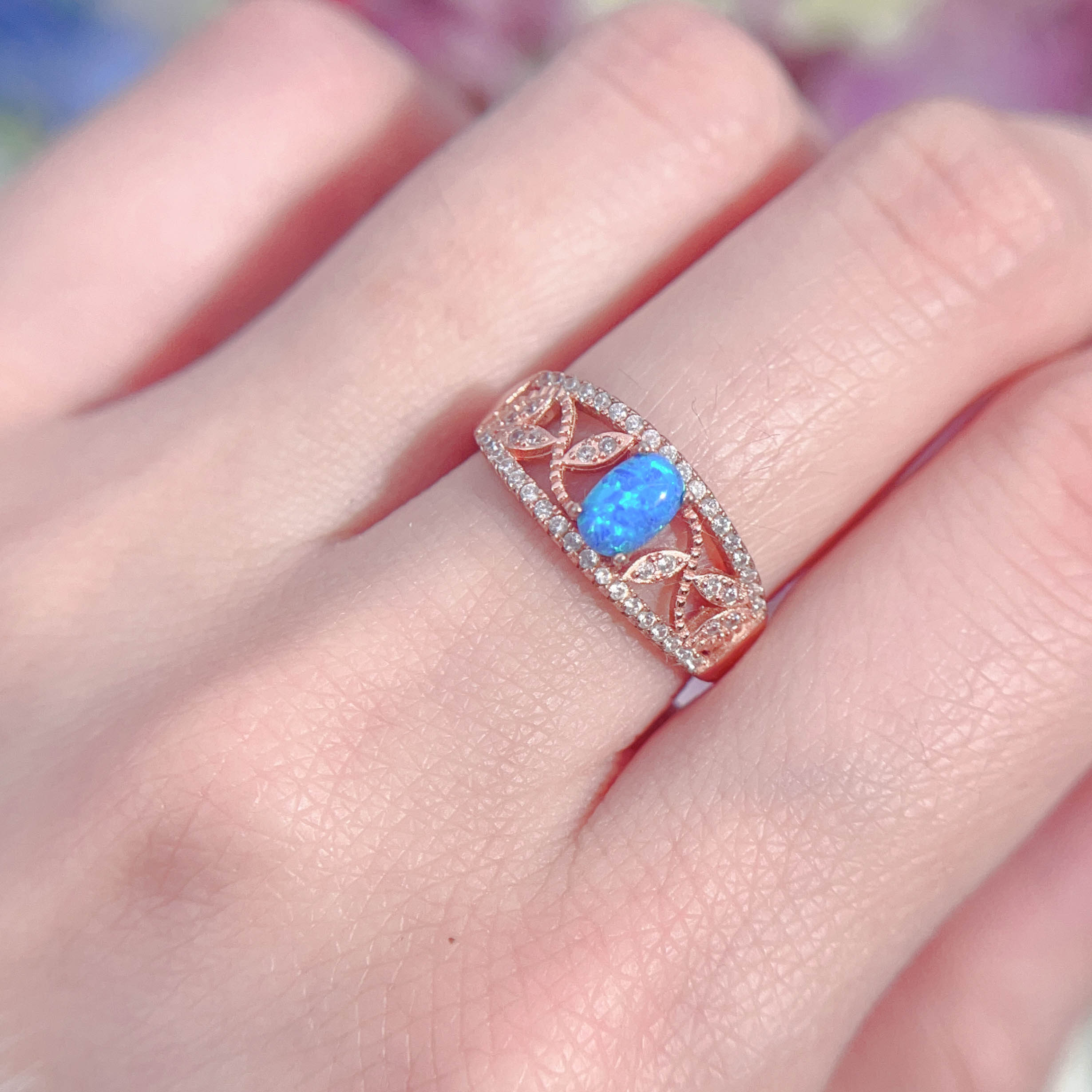 NO.8 [Customer wholesale price] S925 silver made natural gemstone ring,A total of 10 products, enough 10 or more to get 30% off