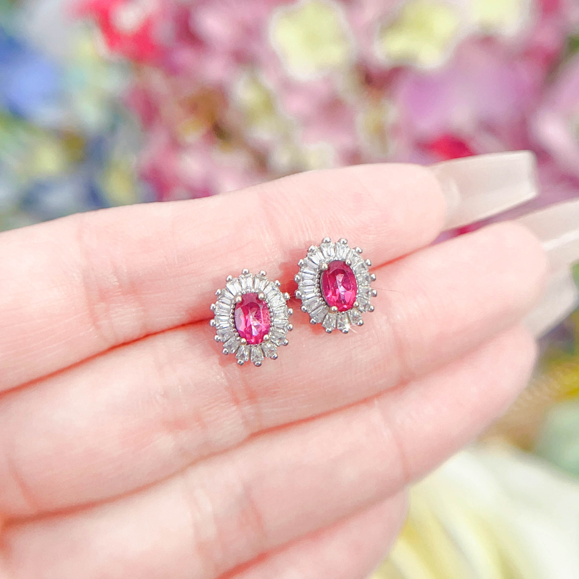 NO.1 [Customer wholesale price] S925 Silver natural Jewel earrings, a total of 29 products, buy more than 10 can get 30% discount