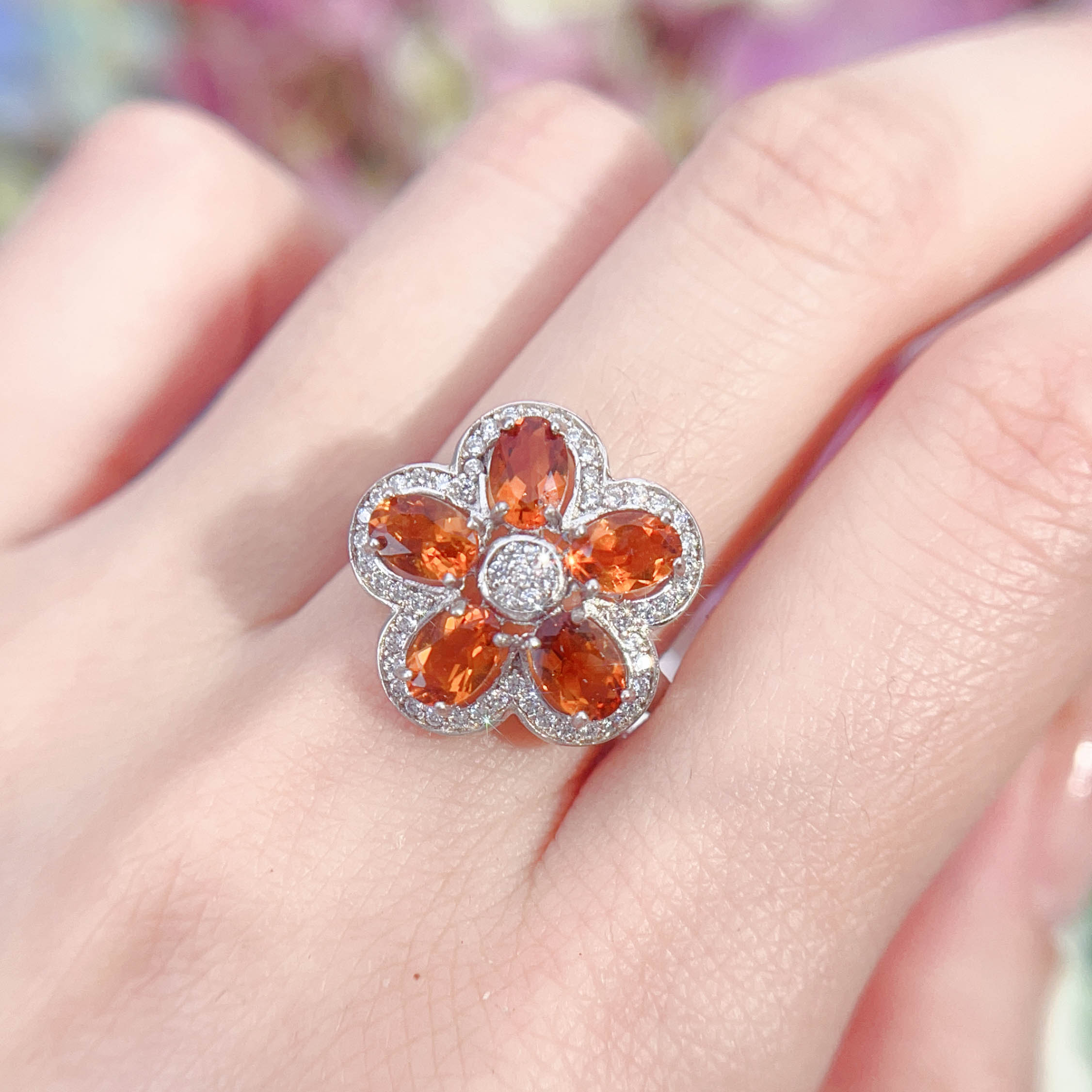 NO.49 [Customer wholesale price] S925 silver made natural gemstone ring,A total of 10 products, enough 10 or more to get 30% off