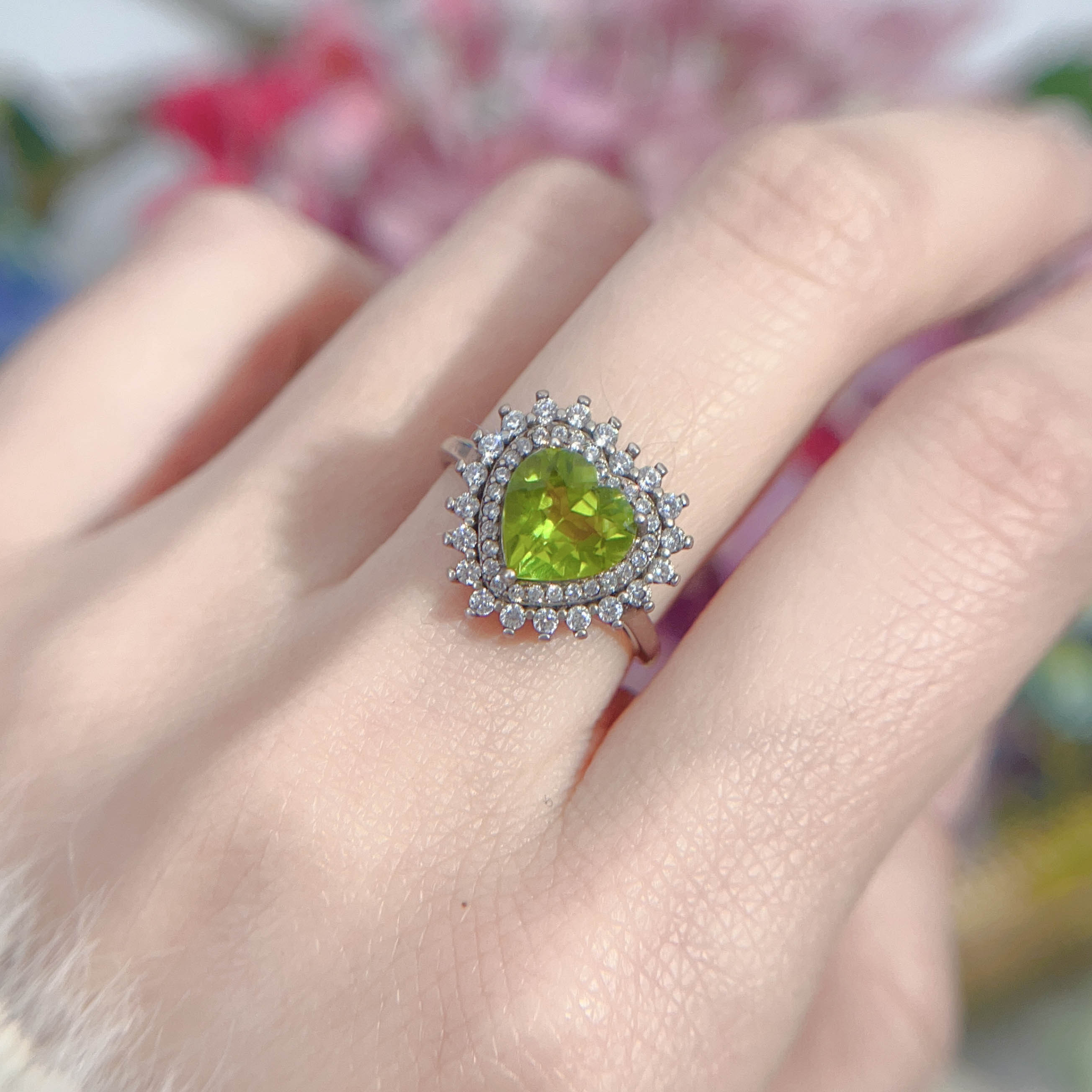 NO.7 [Customer wholesale price] S925 silver made natural gemstone ring,A total of 10 products, enough 10 or more to get 30% off