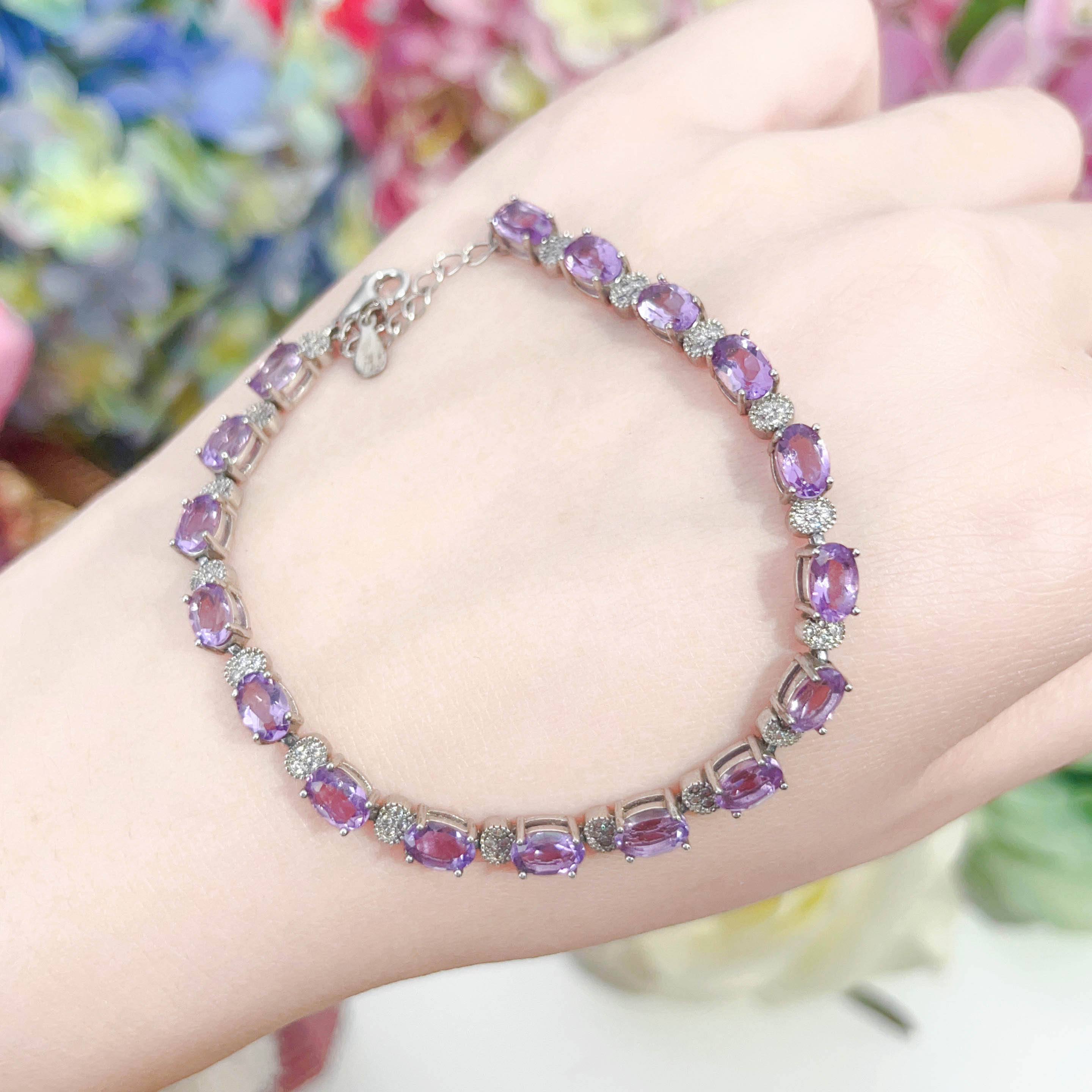 NO.1[Customer wholesale price] S925 Silver natural Jewel bracelet, a total of 11 products, buy more than 10 can get 30% discount