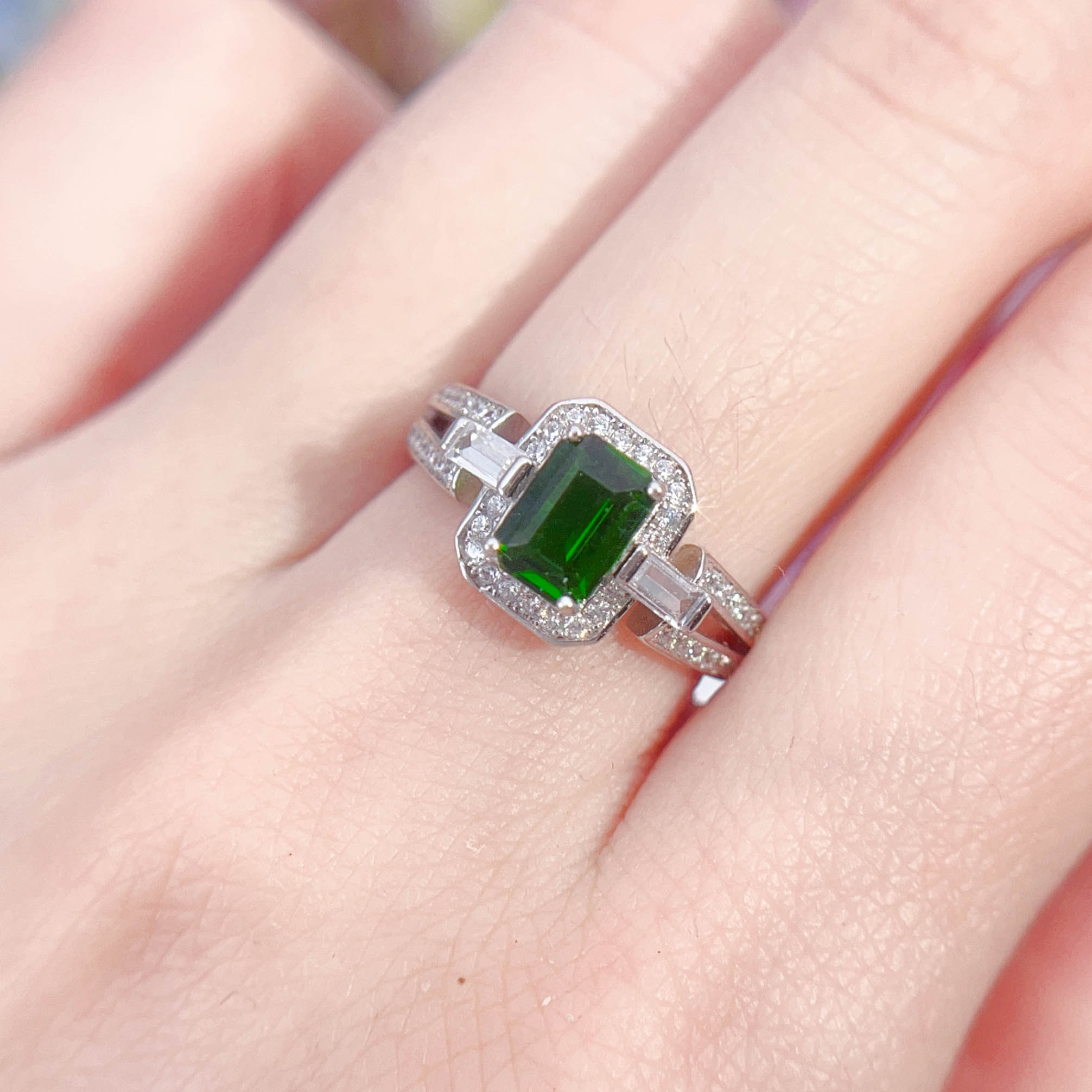 NO.20 [Customer wholesale price] S925 silver made natural gemstone ring,A total of 10 products, enough 10 or more to get 30% off