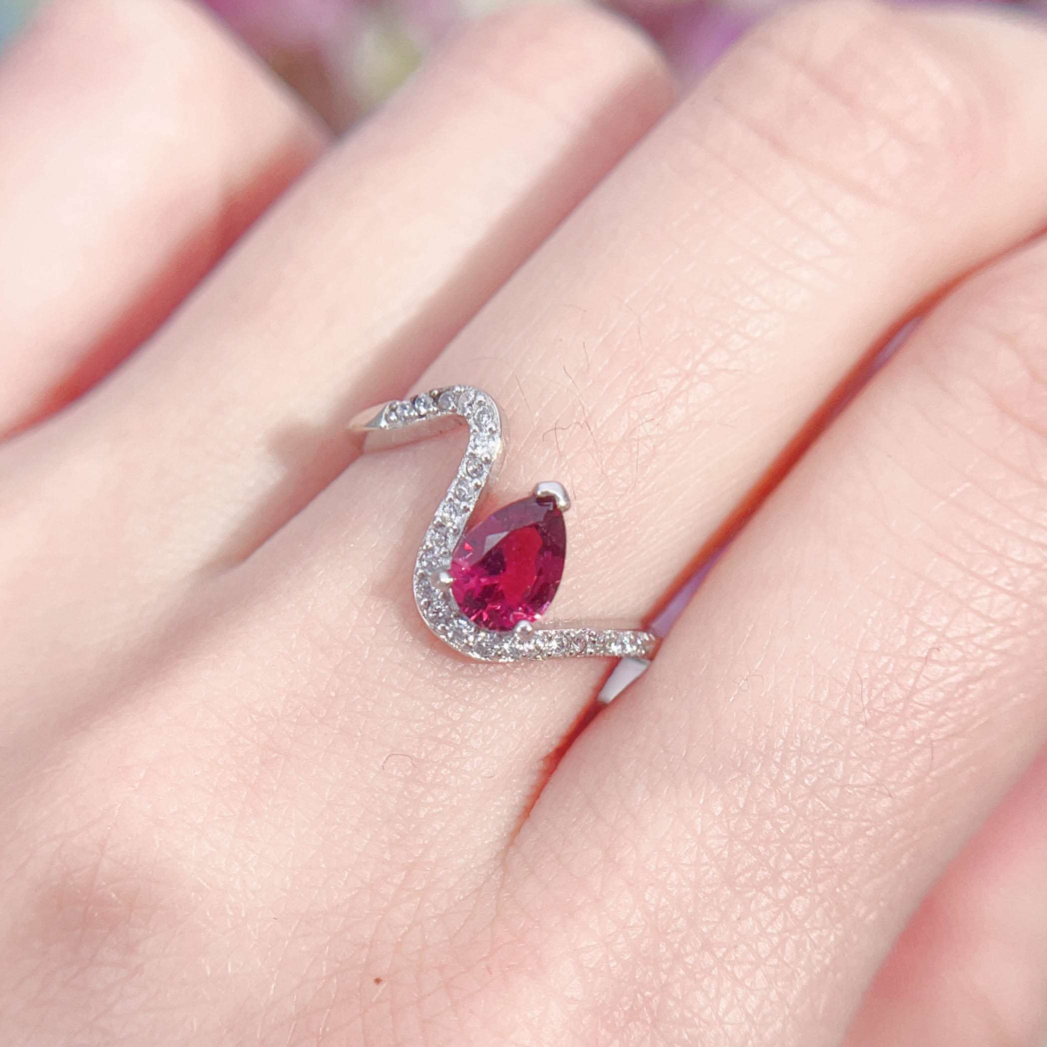 NO.17 [Customer wholesale price] S925 silver made natural gemstone ring,A total of 10 products, enough 10 or more to get 30% off