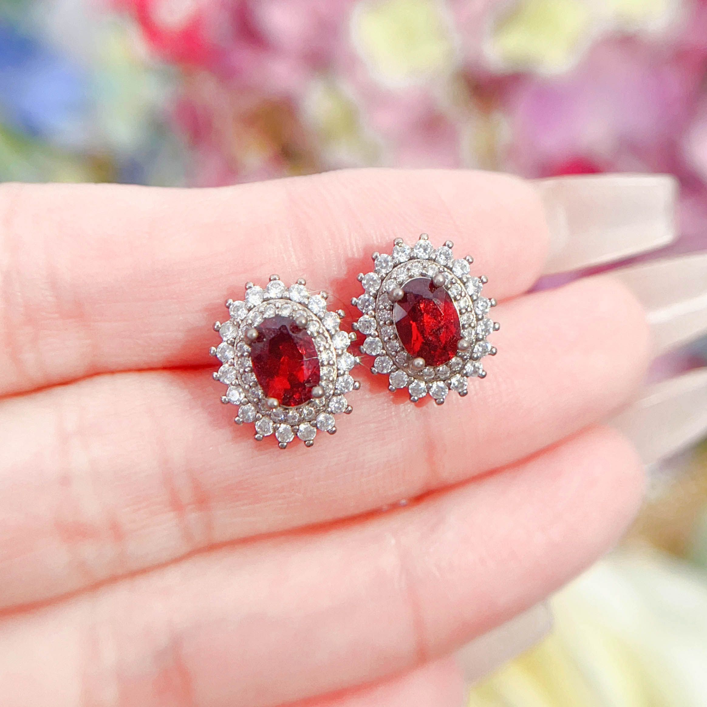 NO.1 [Customer wholesale price] S925 Silver natural Jewel earrings, a total of 29 products, buy more than 10 can get 30% discount