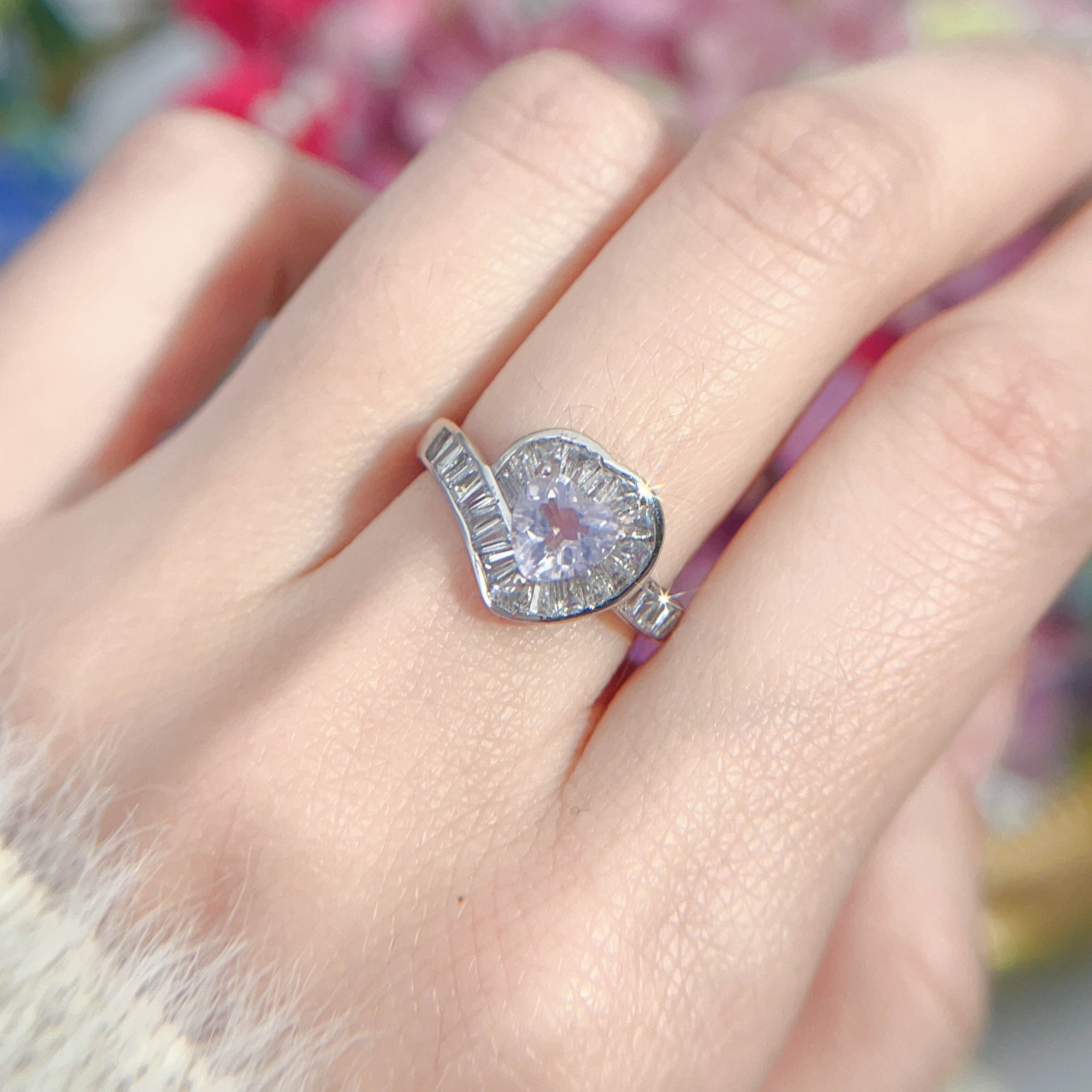 NO.2 [Customer wholesale price] S925 silver made natural gemstone ring，A total of 10 products, enough 10 or more to get 30% off