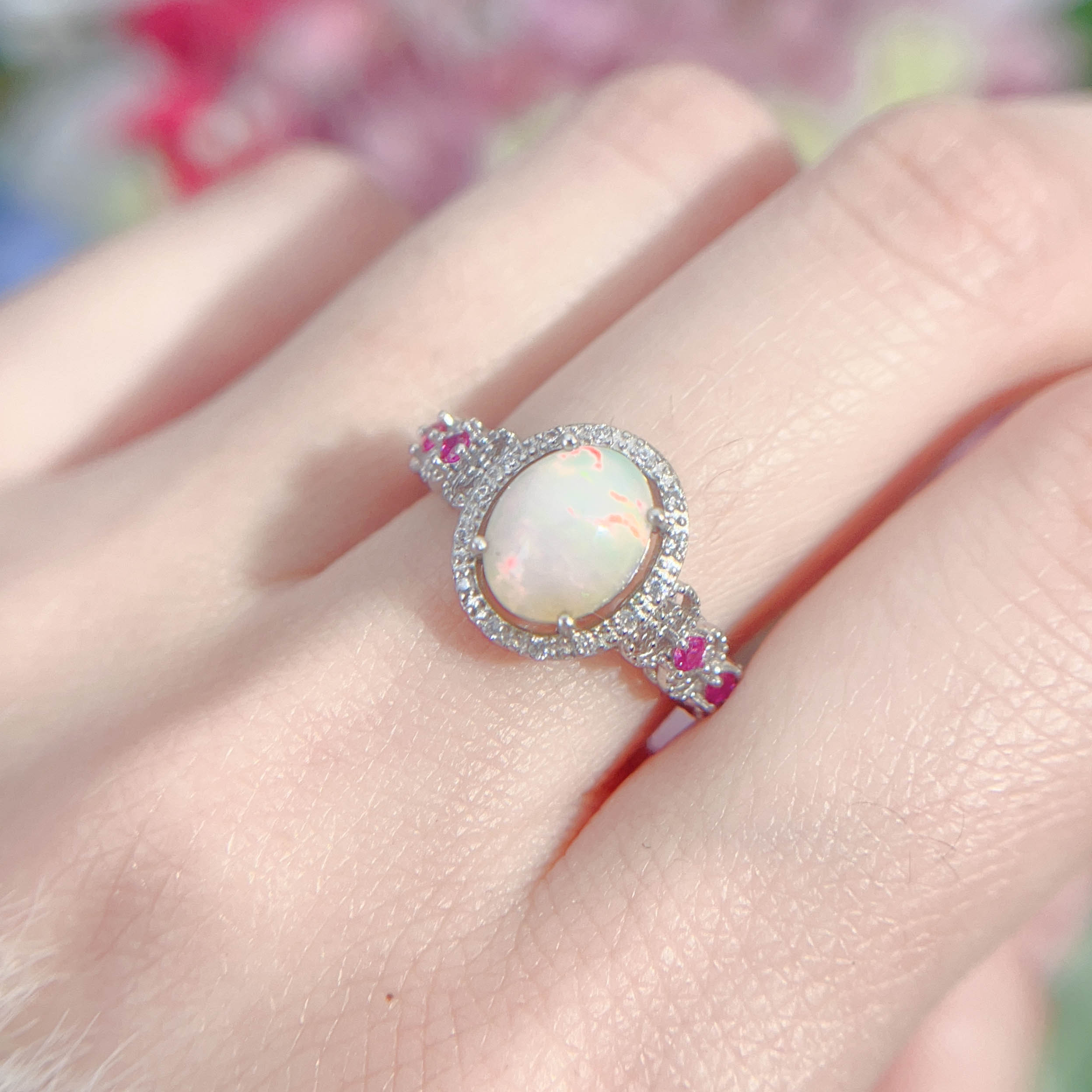 NO.45 [Customer wholesale price] S925 silver made natural gemstone ring,A total of 10 products, enough 10 or more to get 30% off