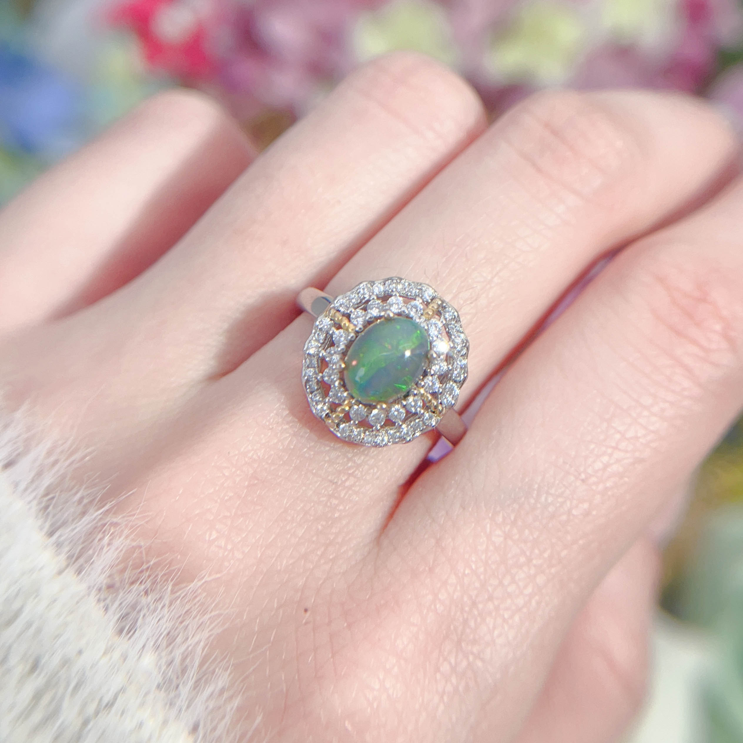 NO.9 [Customer wholesale price] S925 silver made natural gemstone ring,A total of 10 products, enough 10 or more to get 30% off