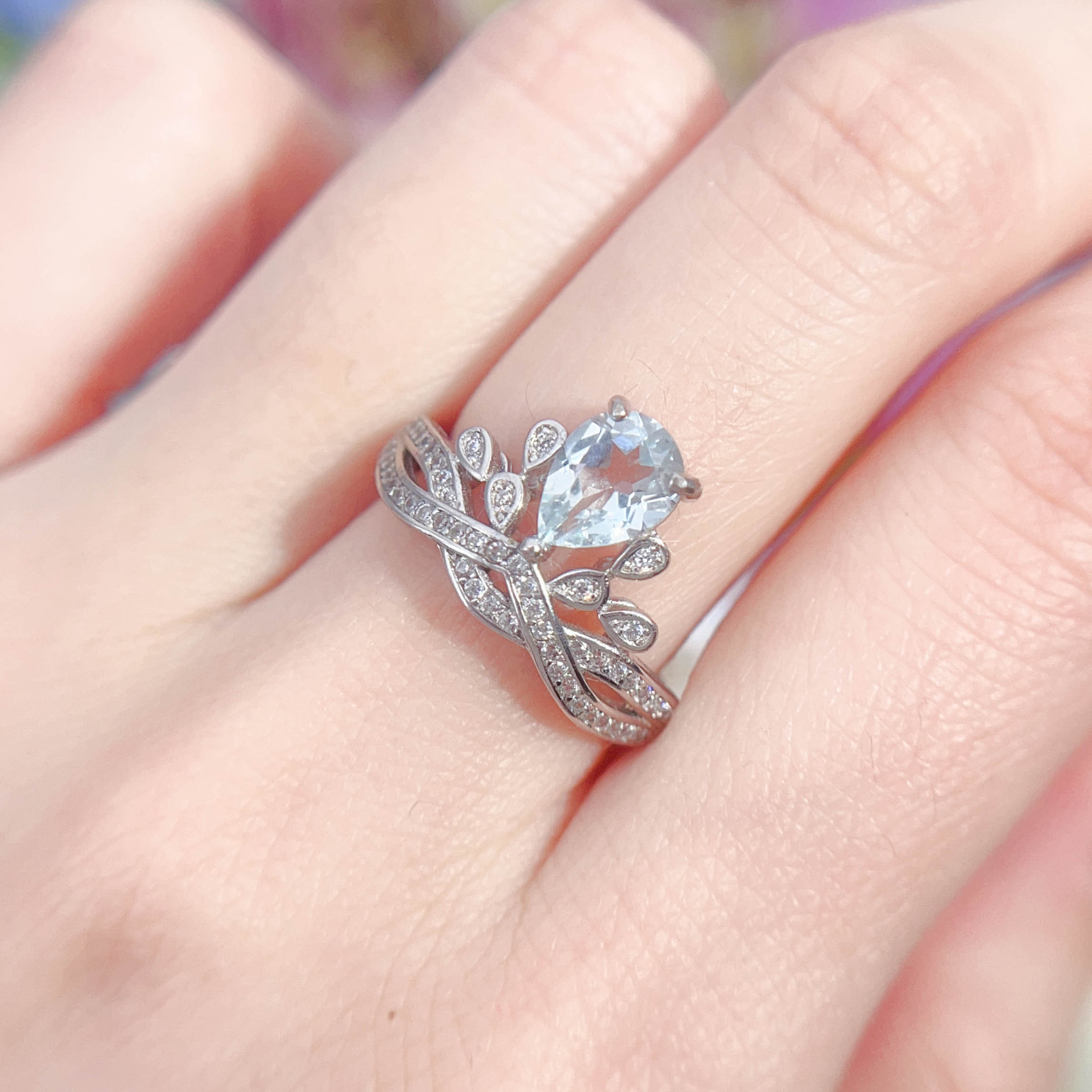 NO.17 [Customer wholesale price] S925 silver made natural gemstone ring,A total of 10 products, enough 10 or more to get 30% off