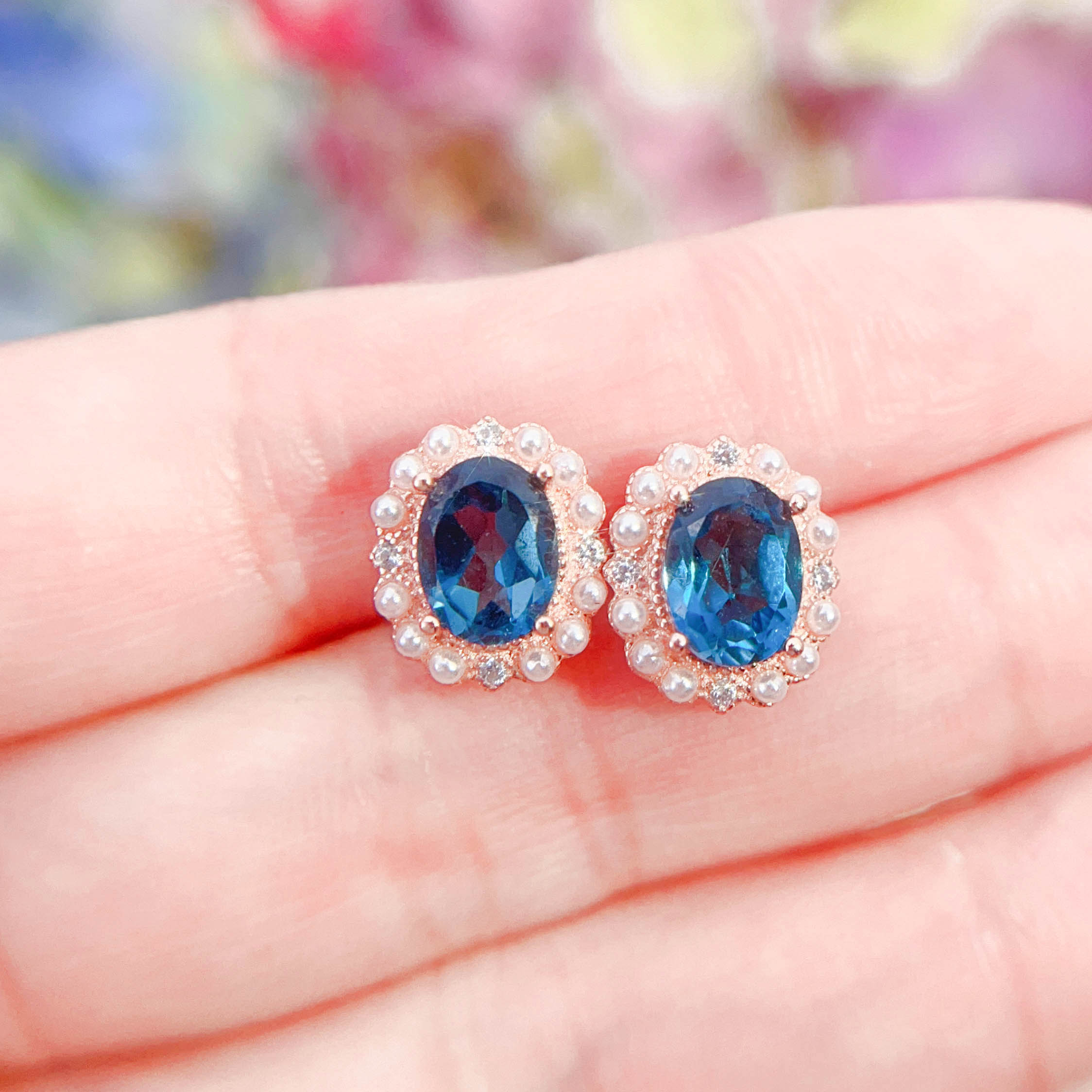 NO.1 [Customer wholesale price] S925 Silver natural Jewel earrings, a total of 29 products, buy more than 10 can get 30% discount