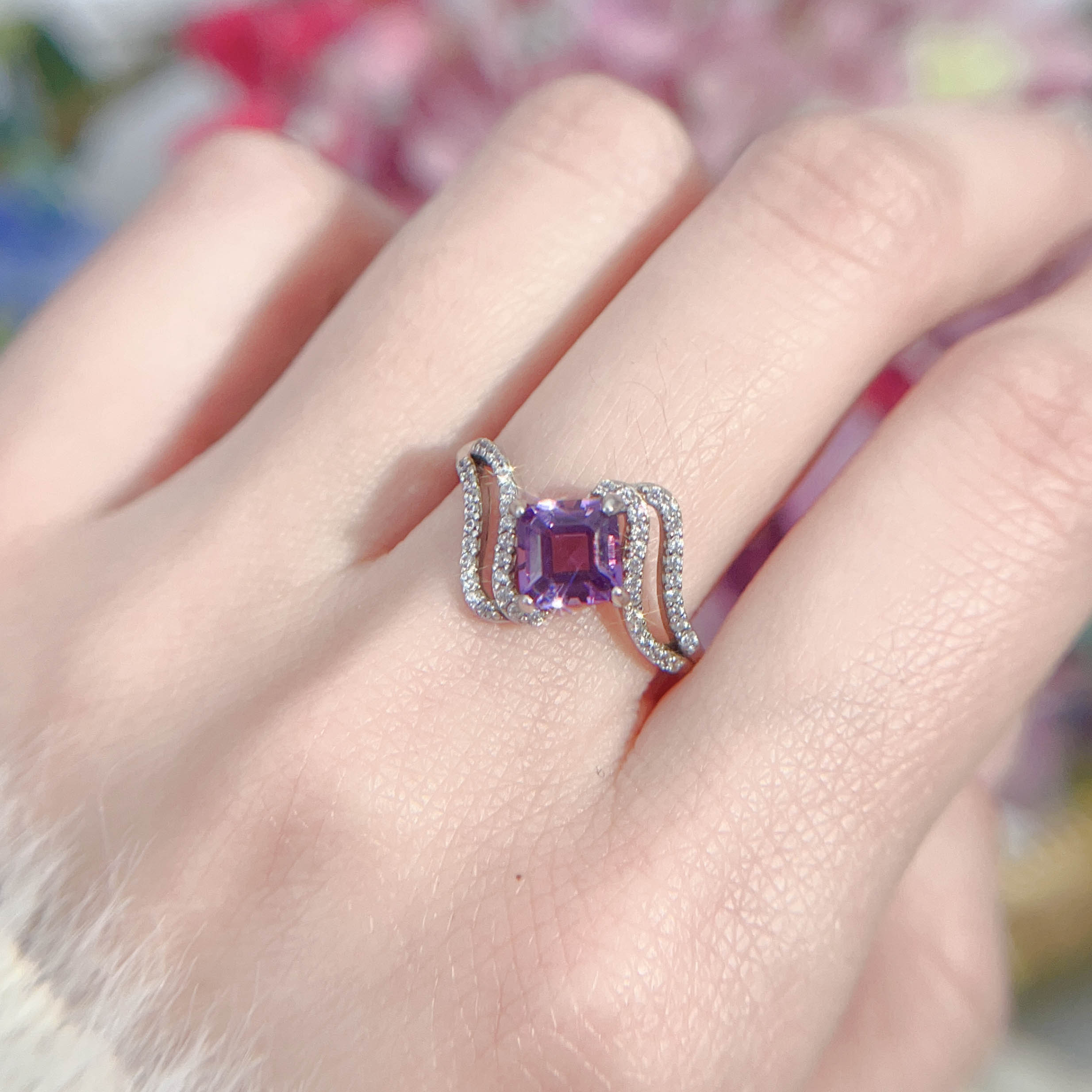 NO.28 [Customer wholesale price] S925 silver made natural gemstone ring,A total of 10 products, enough 10 or more to get 30% off